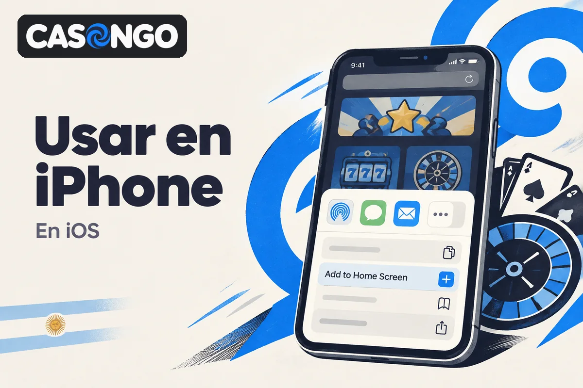 iPhone con la opción de agregar a inicio
