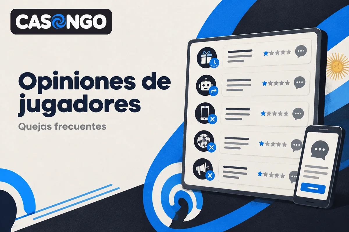 Panel de opiniones con reclamos sobre bonos y atención
